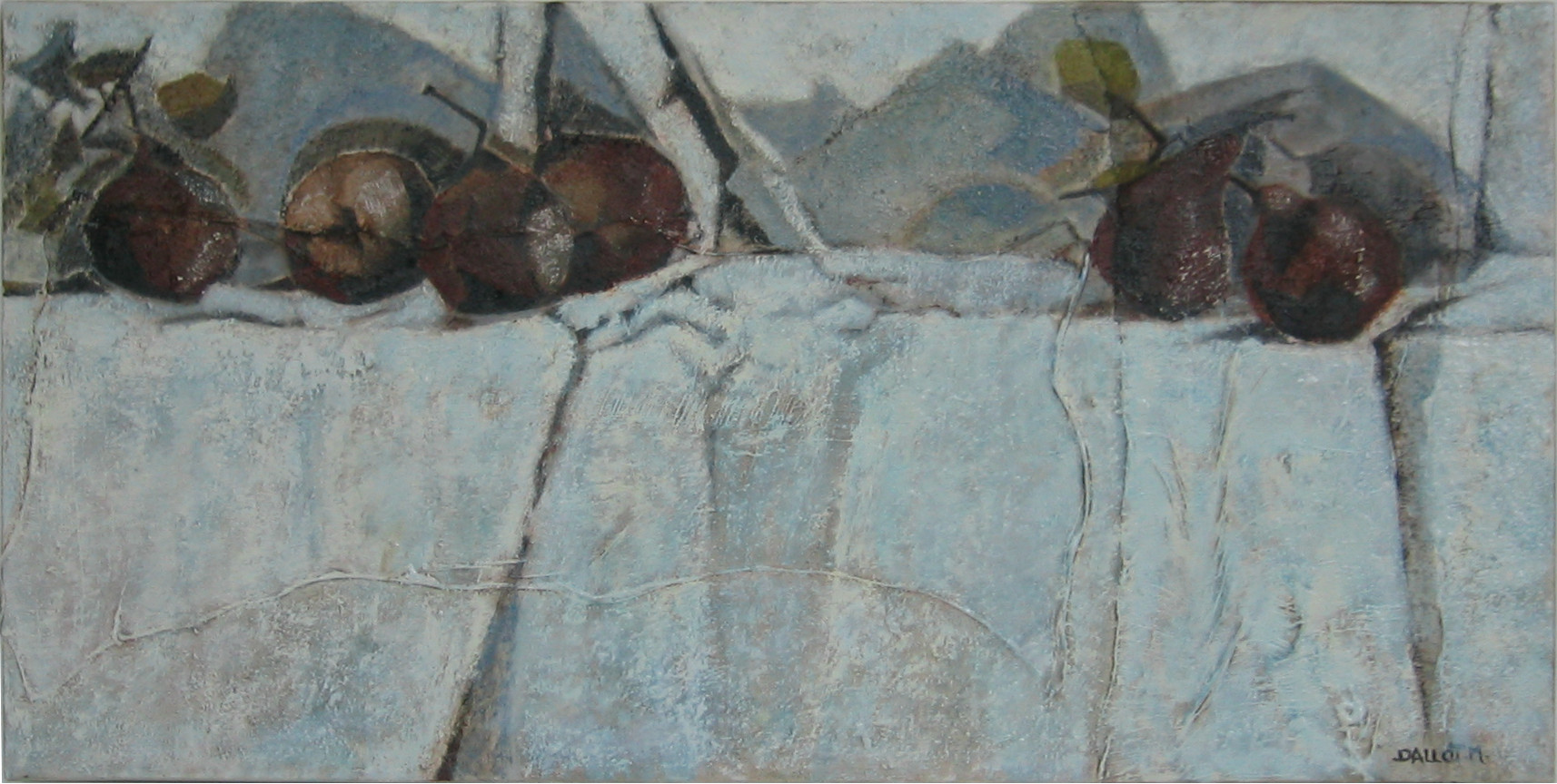 Nature morte aux poires, Madeleine Dallot